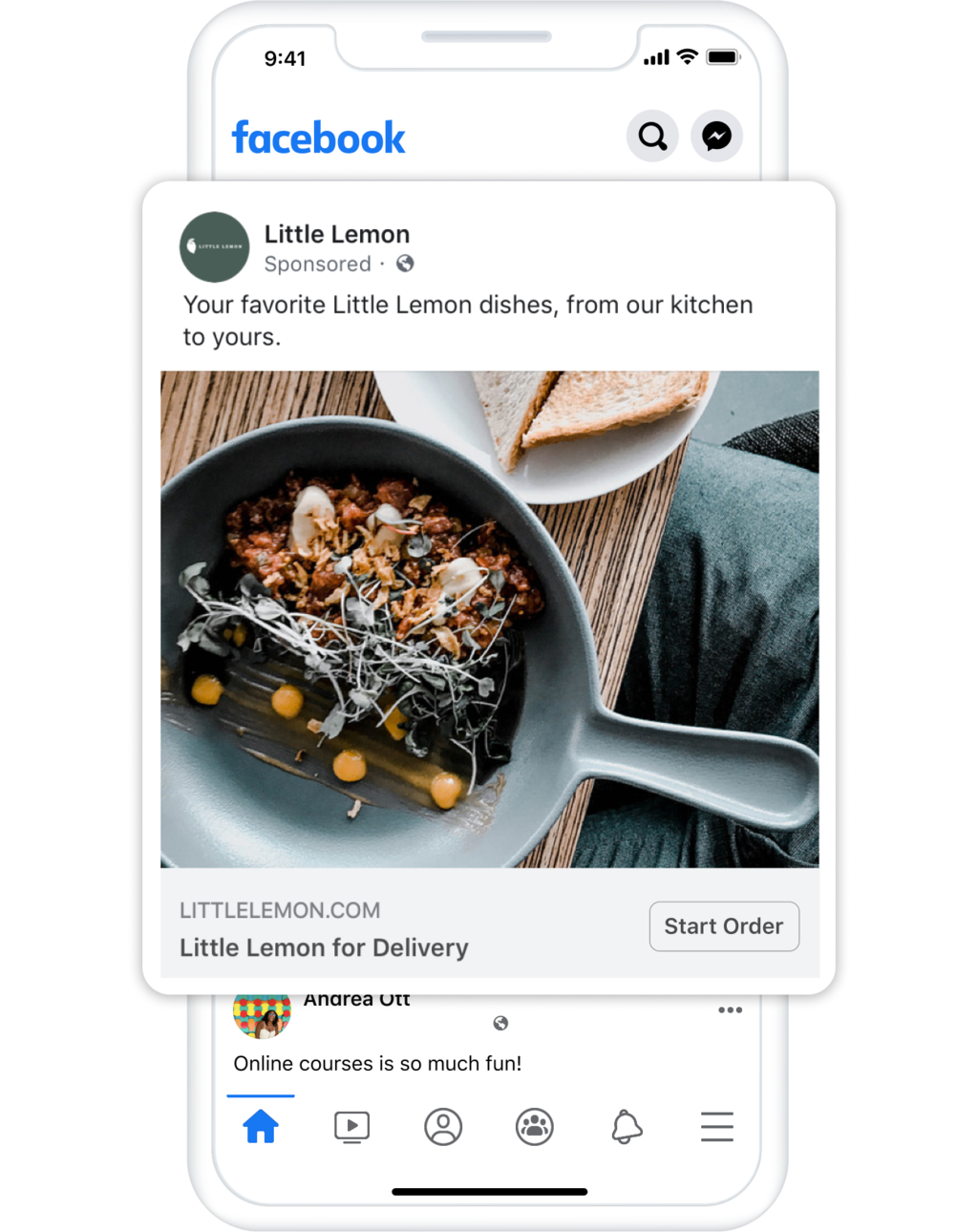 สร้างโฆษณารูปภาพ Facebook