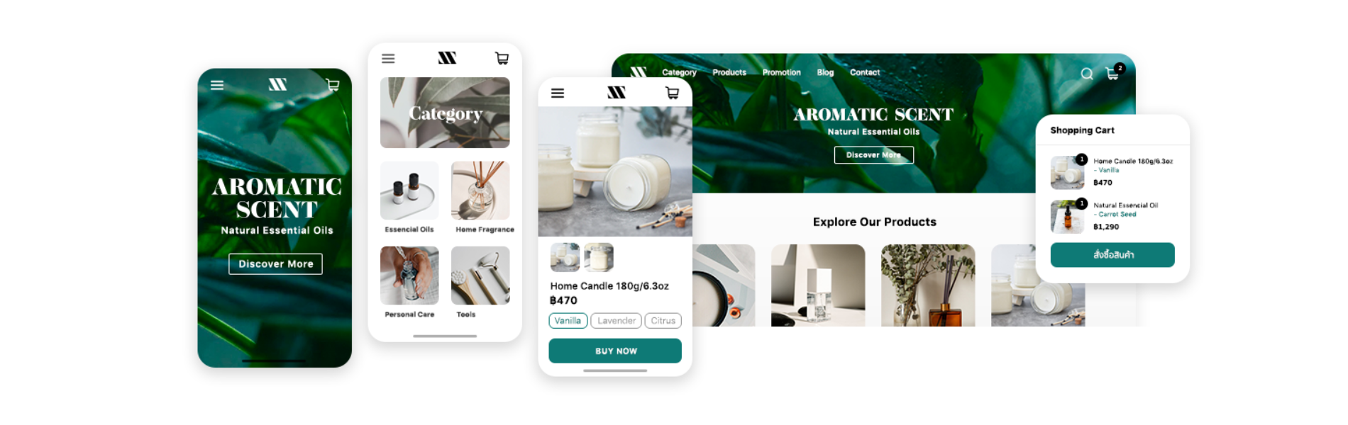  #6 template website โปรโมท เว็บไซต์