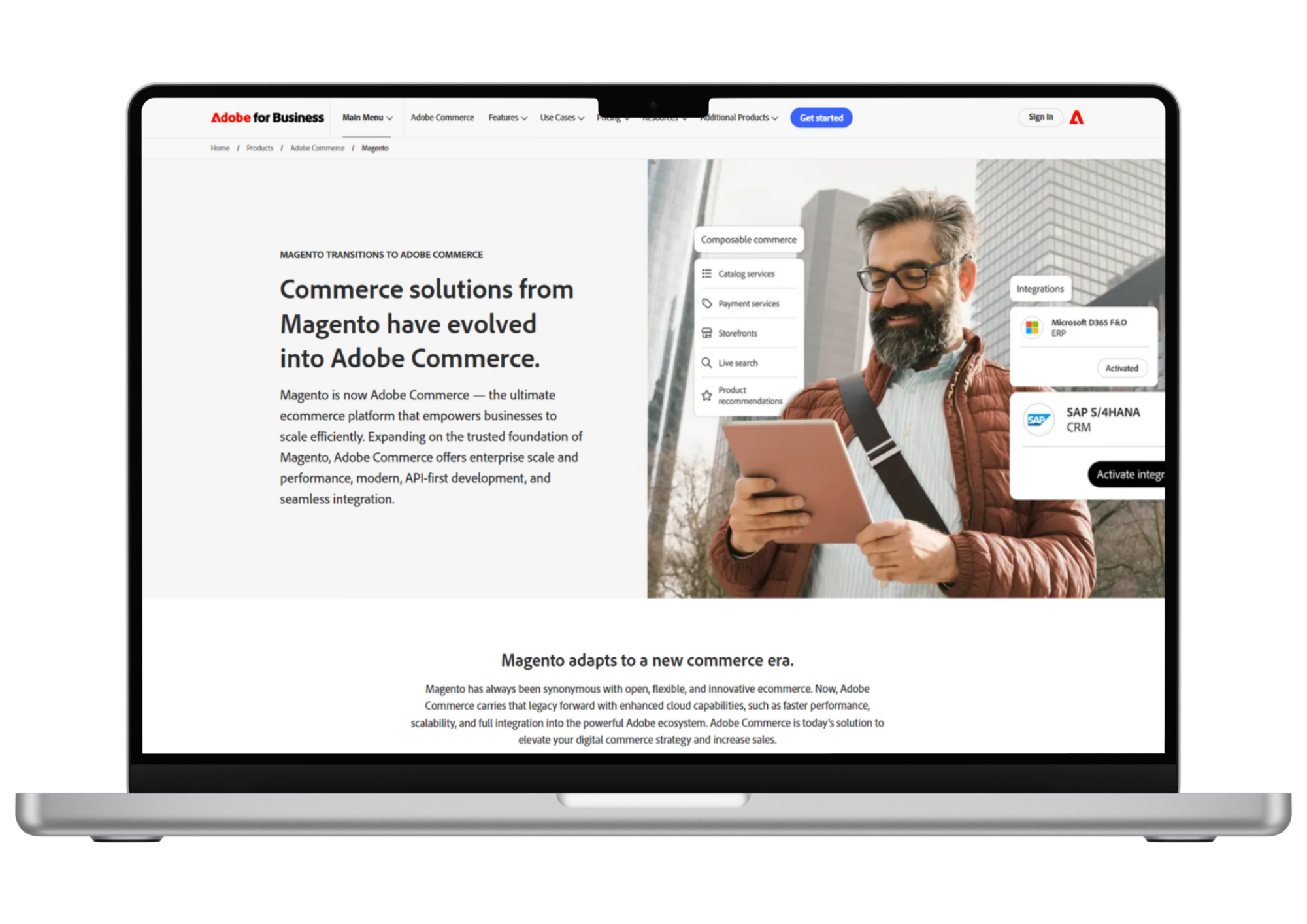 CMS e-Commerce - Adobe Magento