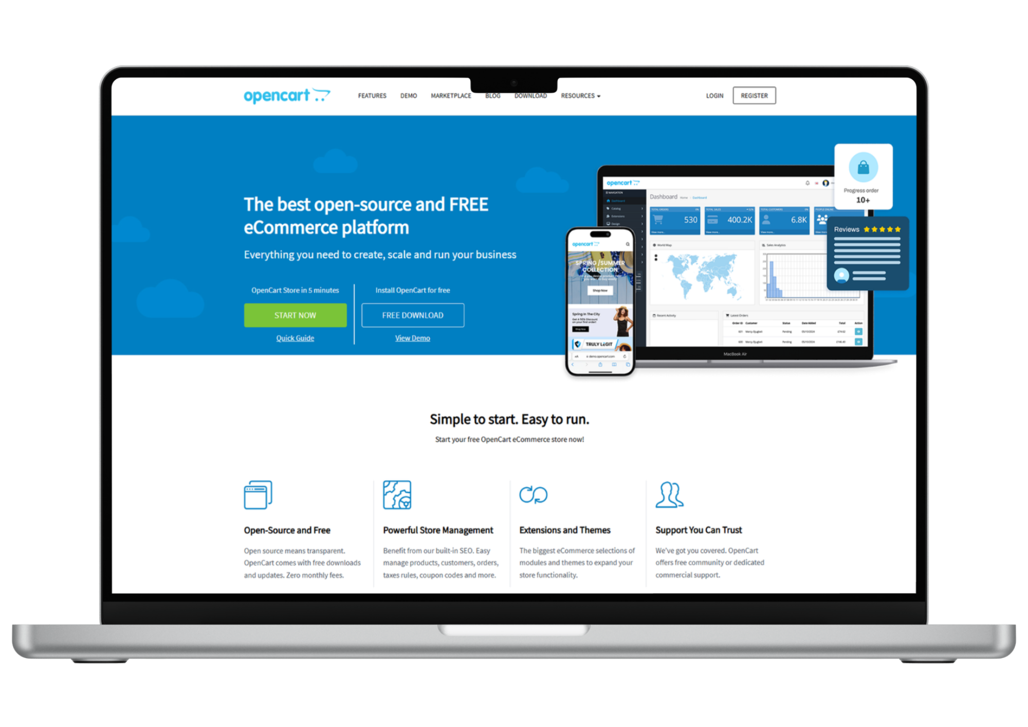 CMS e-Commerce - OpenCart
