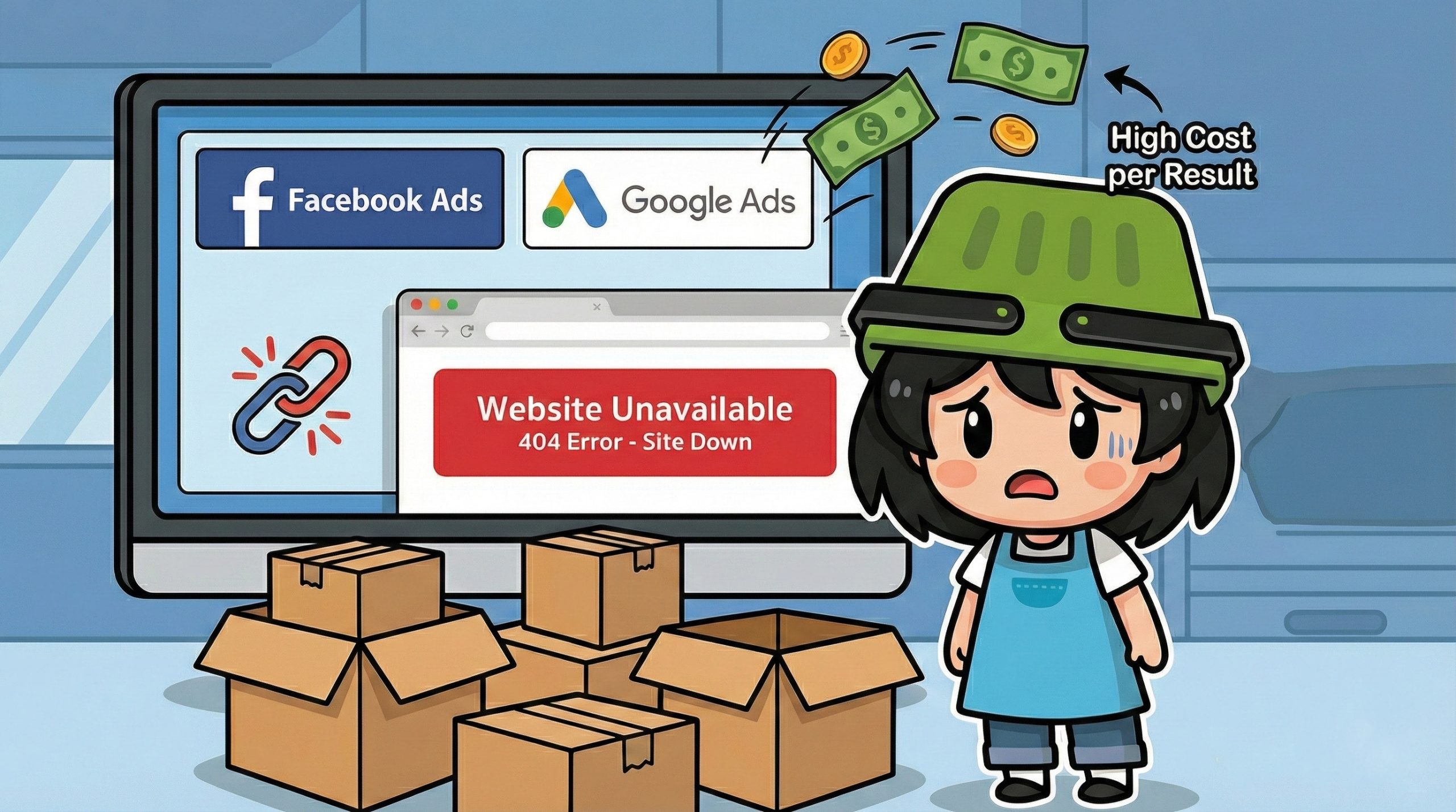 ผลกระทบและความเสี่ยง เมื่อหน้าเว็บไซต์ถูกปิด 3-1