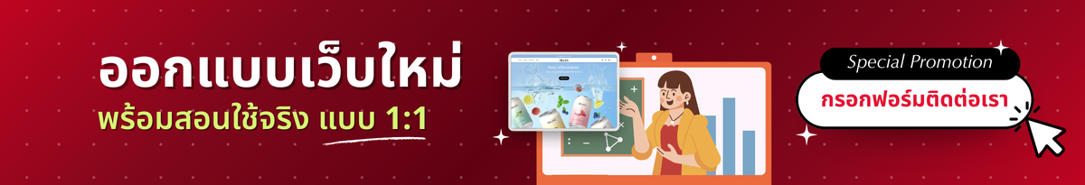 ออกแบบเว็บไซต์ใหม่ Design Package